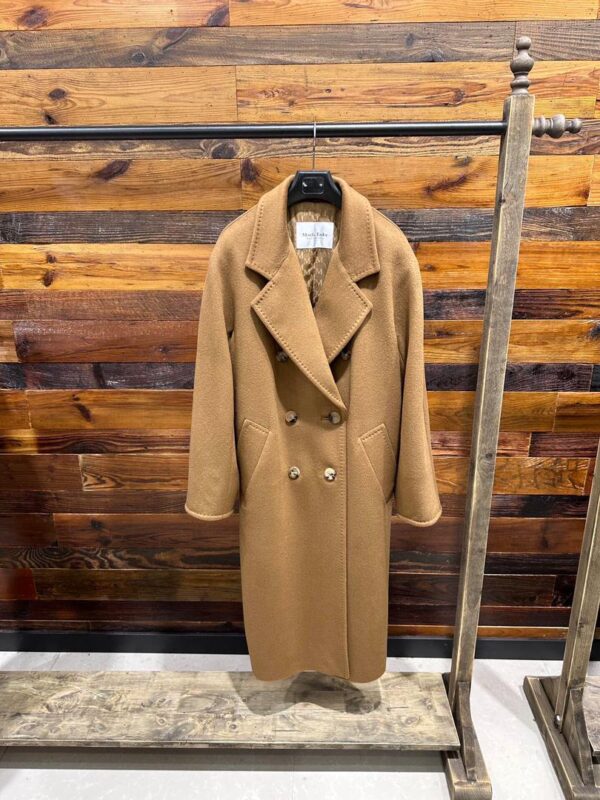 Elegant Brown Ladies Long Coats