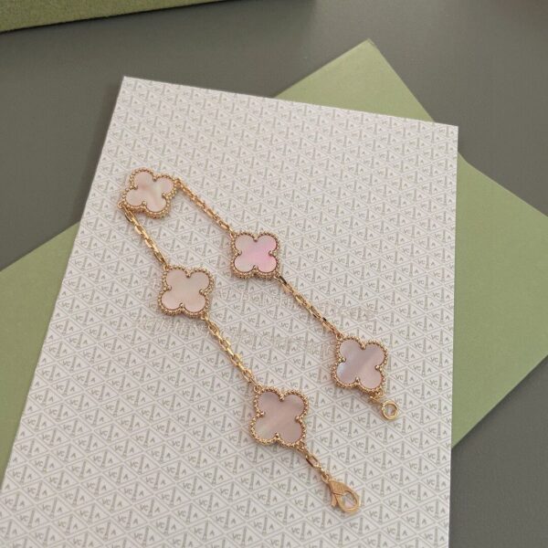 FSH Flower Pinkish & Golden Lovely Chain