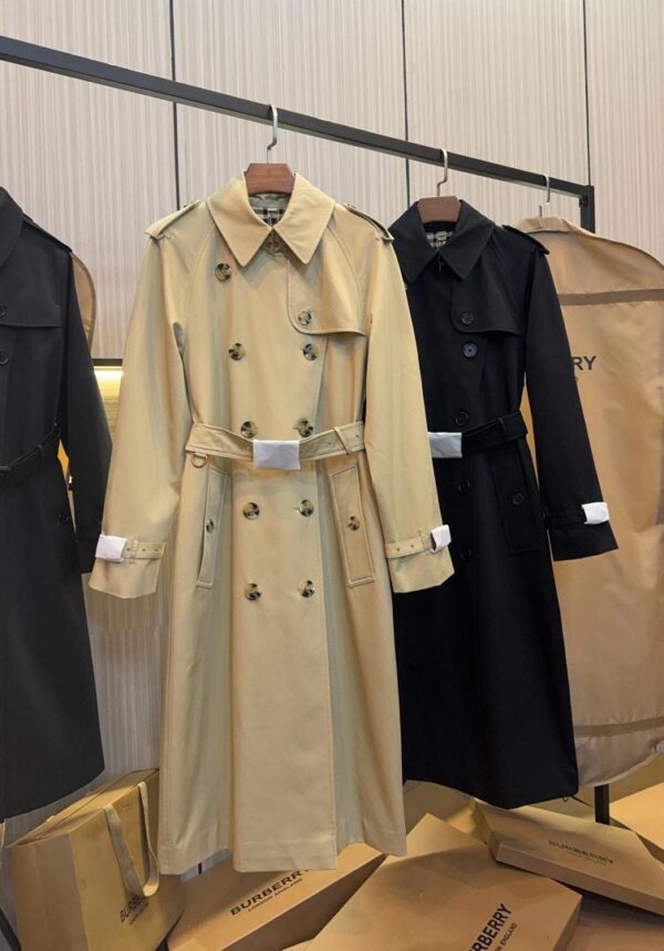 Dark Green and Camel Long Coats - Image 4