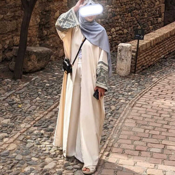 Long Cardigan Abaya - Image 4