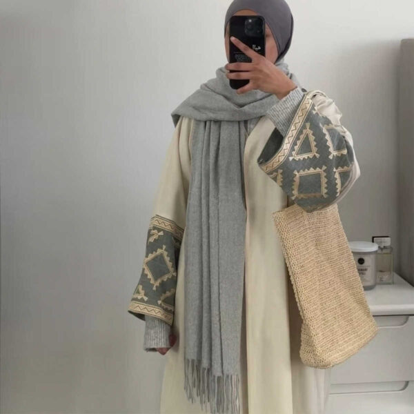 Long Cardigan Abaya - Image 2